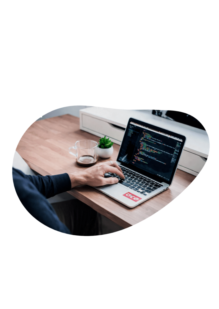 Blue and White Modern Venture Capital Firm Poster